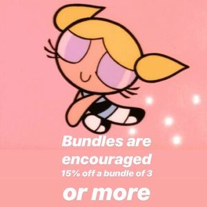 15% off bundles babes 💘🦋⭐️